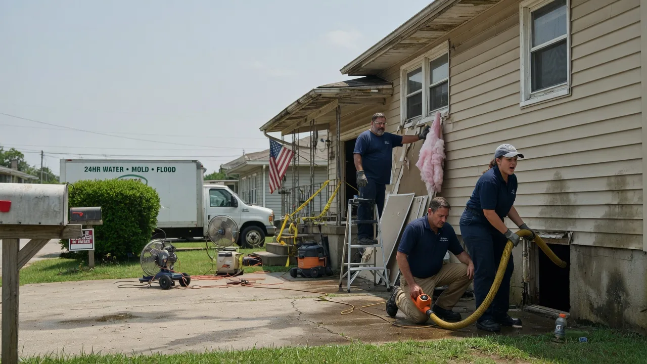 Water Damage Repair in Town Creek, AL near me